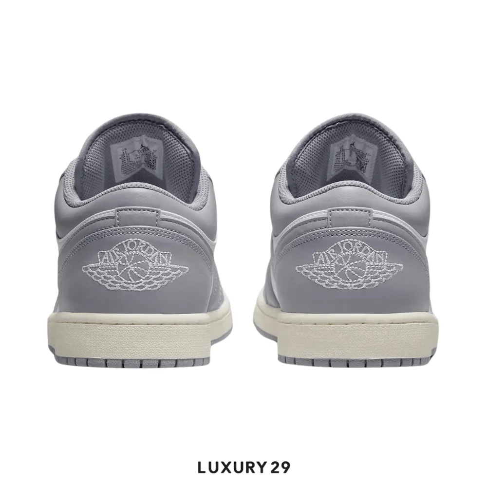 Nike Air Jordan 1 Low Vintage Grey (GS)(M)(35.5, Grey)