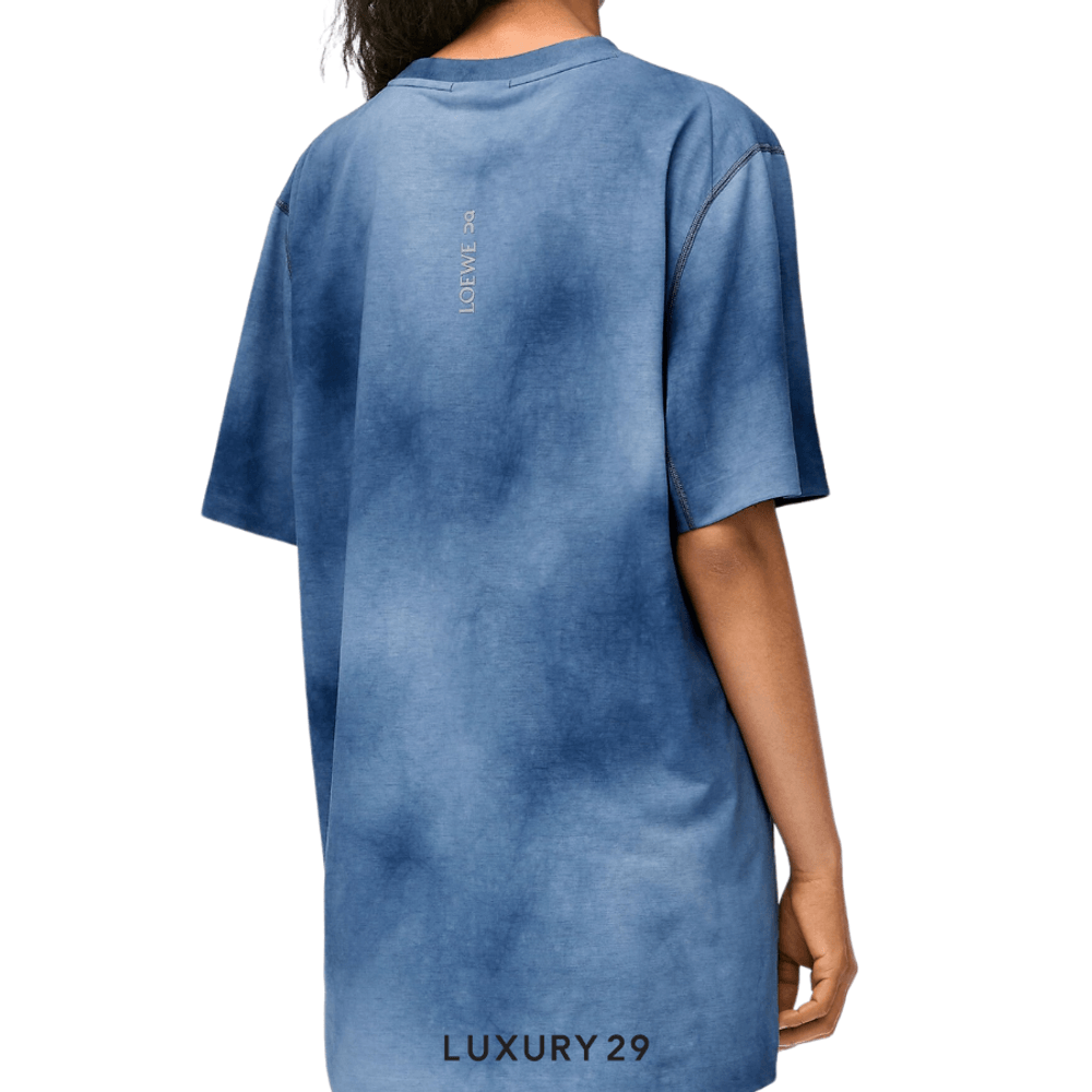 On x Loewe Active T-shirt in technical jersey Blue/Multicolor(XS, Blue)
