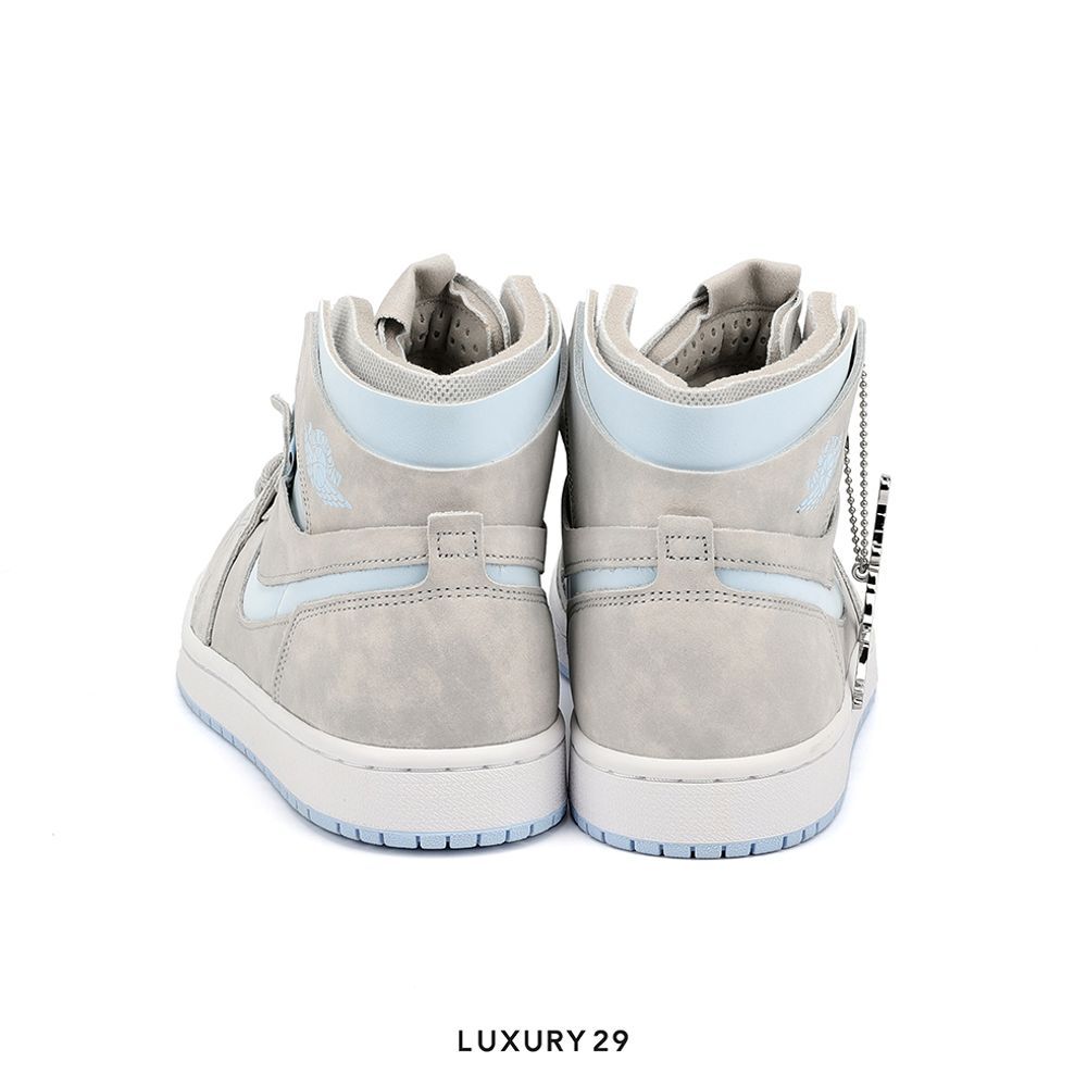 Nike Jordan 1 High Zoom Air CMFT Grey Fog (Women's)(W)(37.5, Grey)