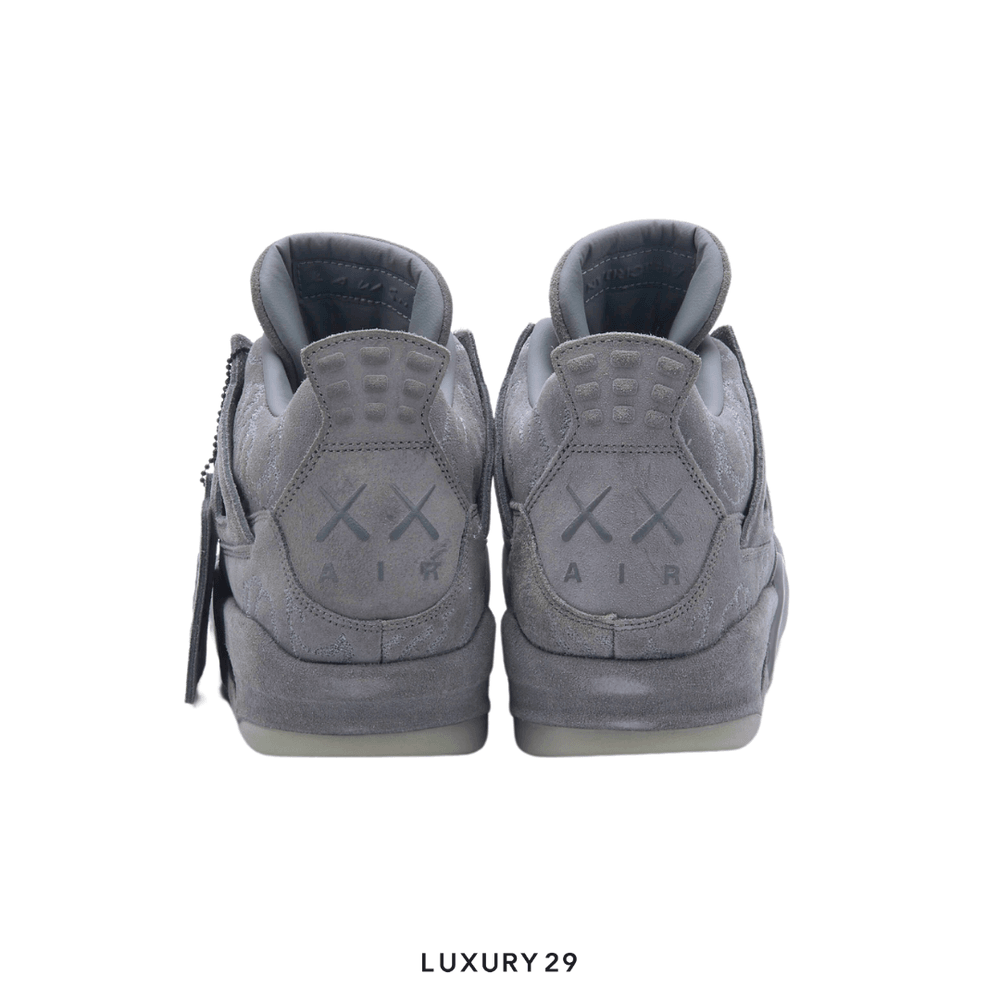 Nike Jordan 4 Retro Kaws(44, Grey)
