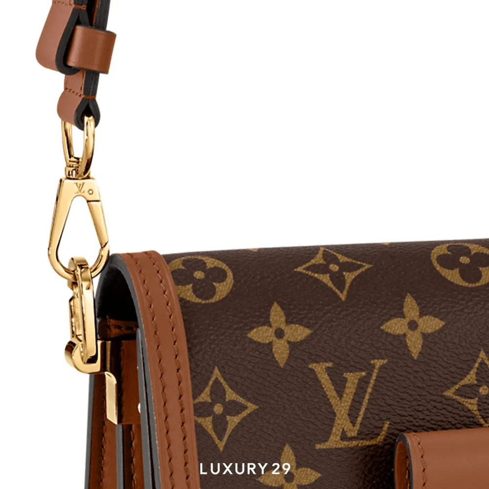 Louis Vuitton LV Dauphine Mini Bag(Mini, Brown)