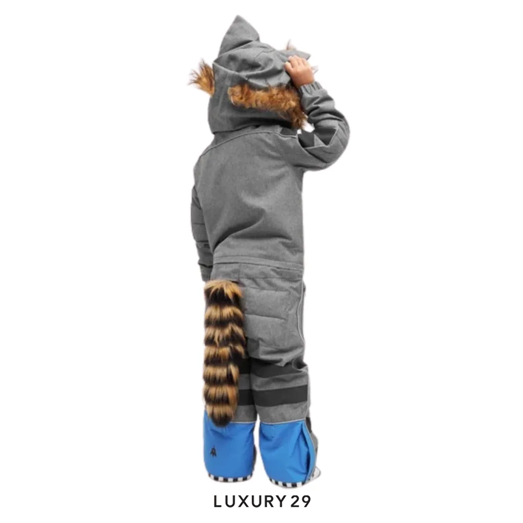 Weedo Kids Snowsuit RACOONDO GREY(S, Grey)