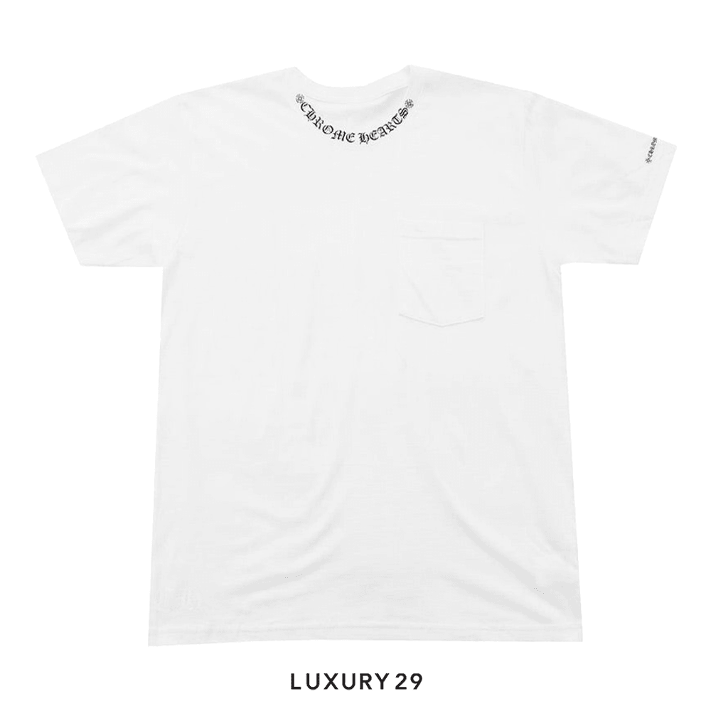 Chrome Hearts Neck Logo T-Shirt White