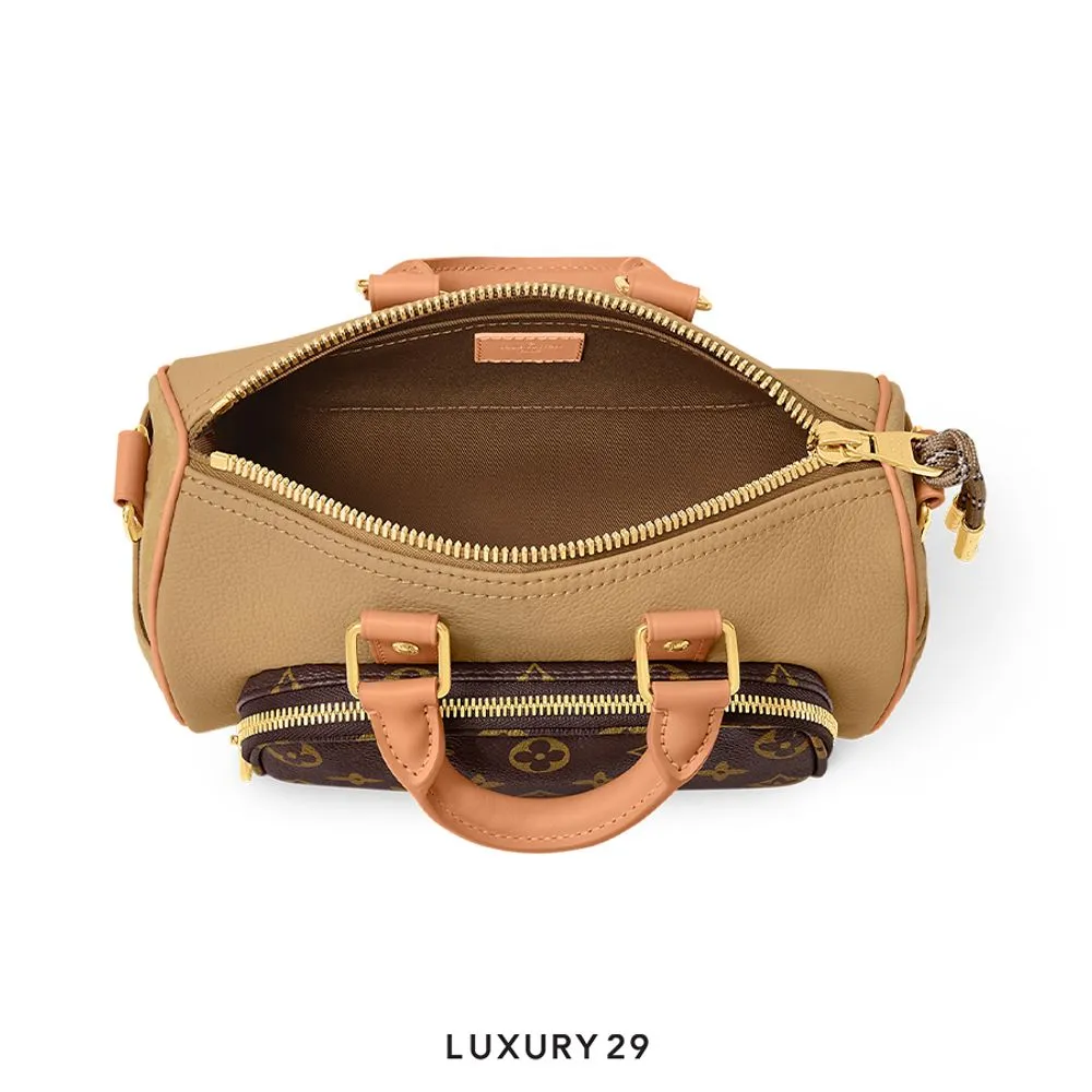 Louis Vuitton LV Keepall Bandouliere 25 Beige(Mini, Neutrals)