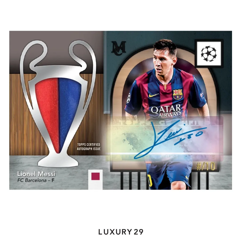 Topps 2024-25 Topps Museum Collection UCC - Hobby Box(Small, Brown)