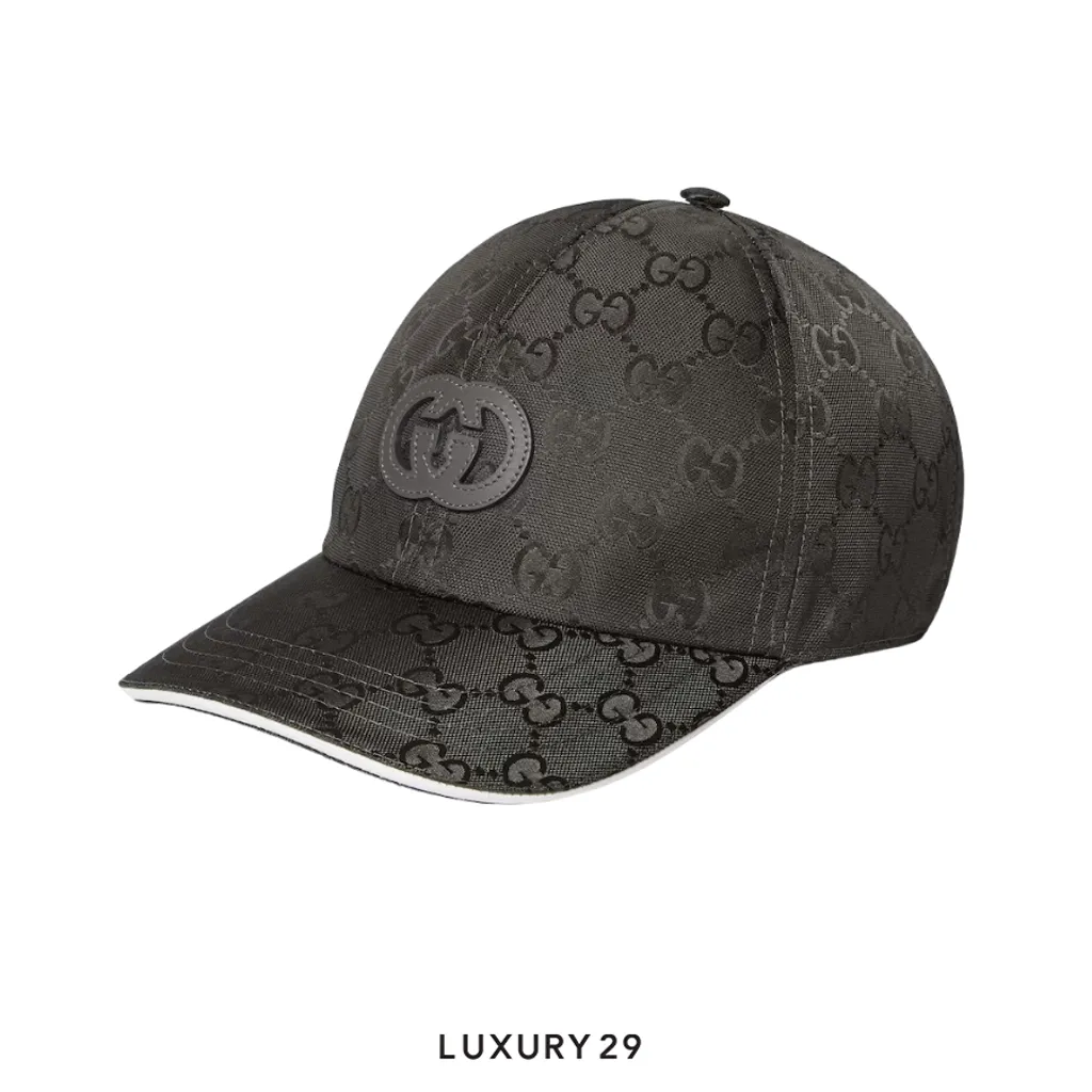 GucciGG nylon baseball hat Grey(S, Grey)