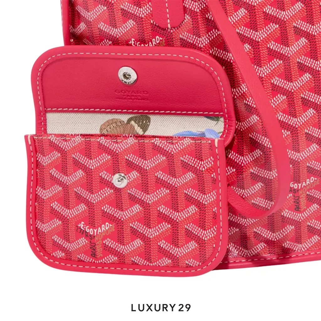 Goyard Anjou Mini Bag Fuschia(Mini, Red)