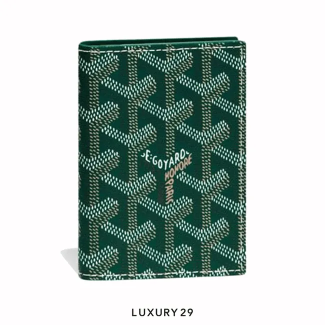 Goyard Saint-Marc Card Wallet Green