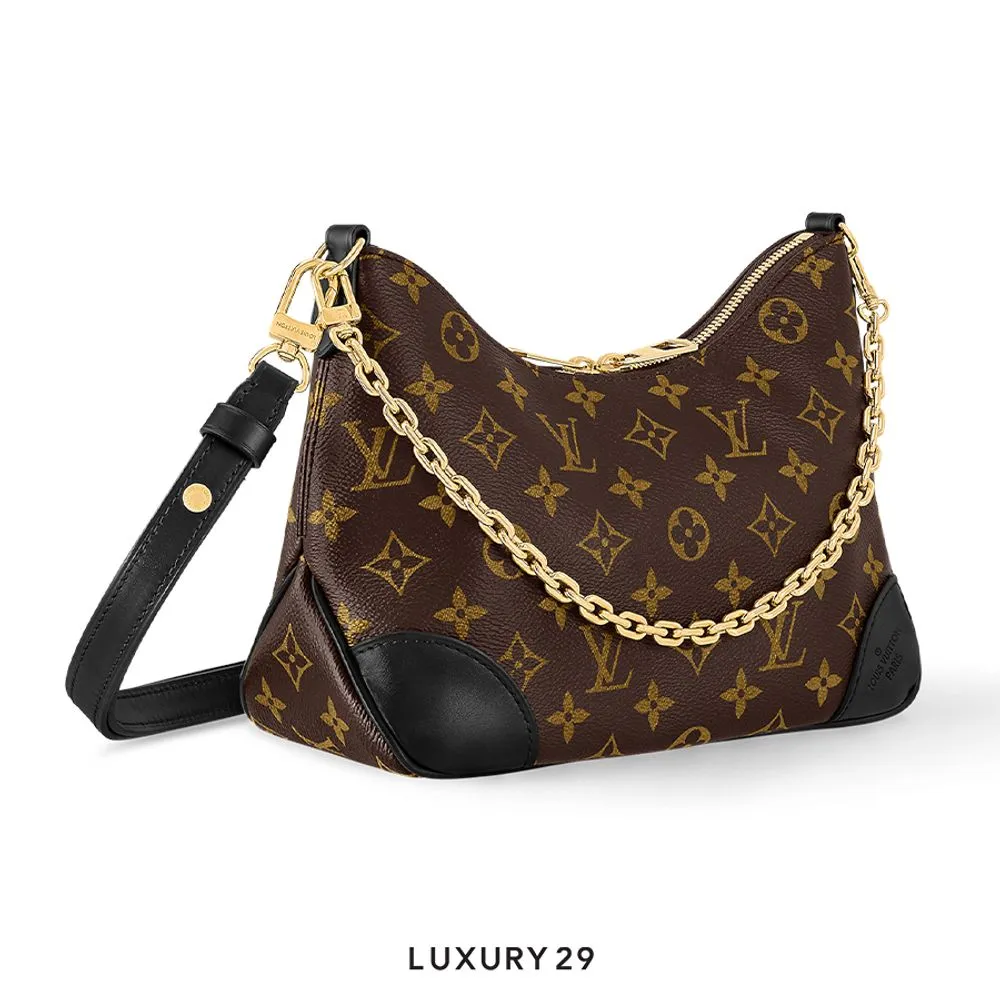Louis Vuitton LV Monogram Boulogne(Small, Black)
