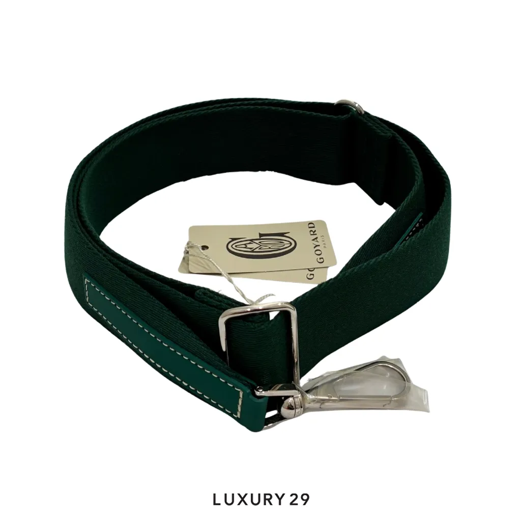 Goyard Sangle MM Strap Green(Medium, Green)