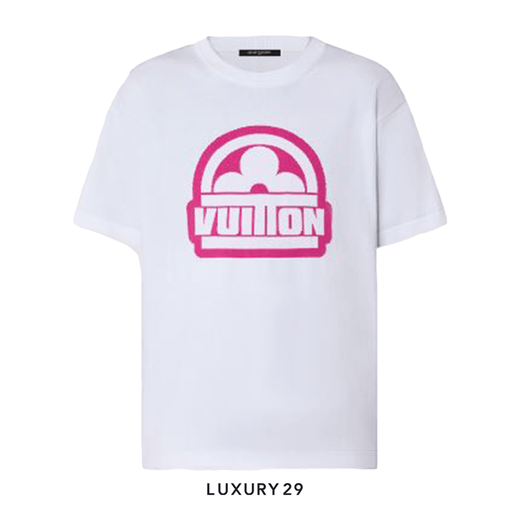 Louis Vuitton LV Cotton Short-Sleeved Crewneck(S, White)