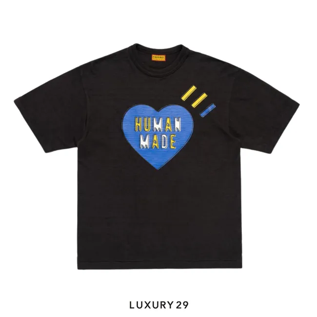 Human Made Graphic T-Shirt Blue/Black