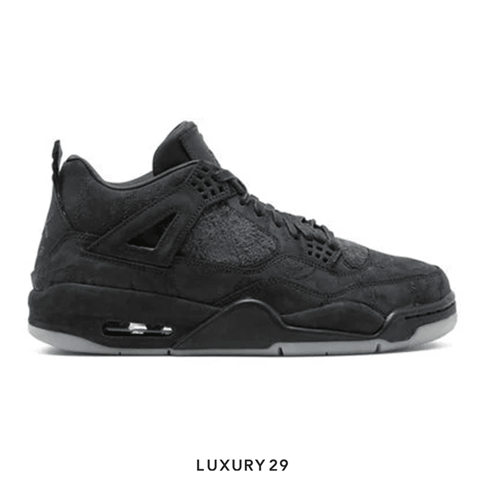 Nike Jordan 4 Retro Kaws Black(44, Black)