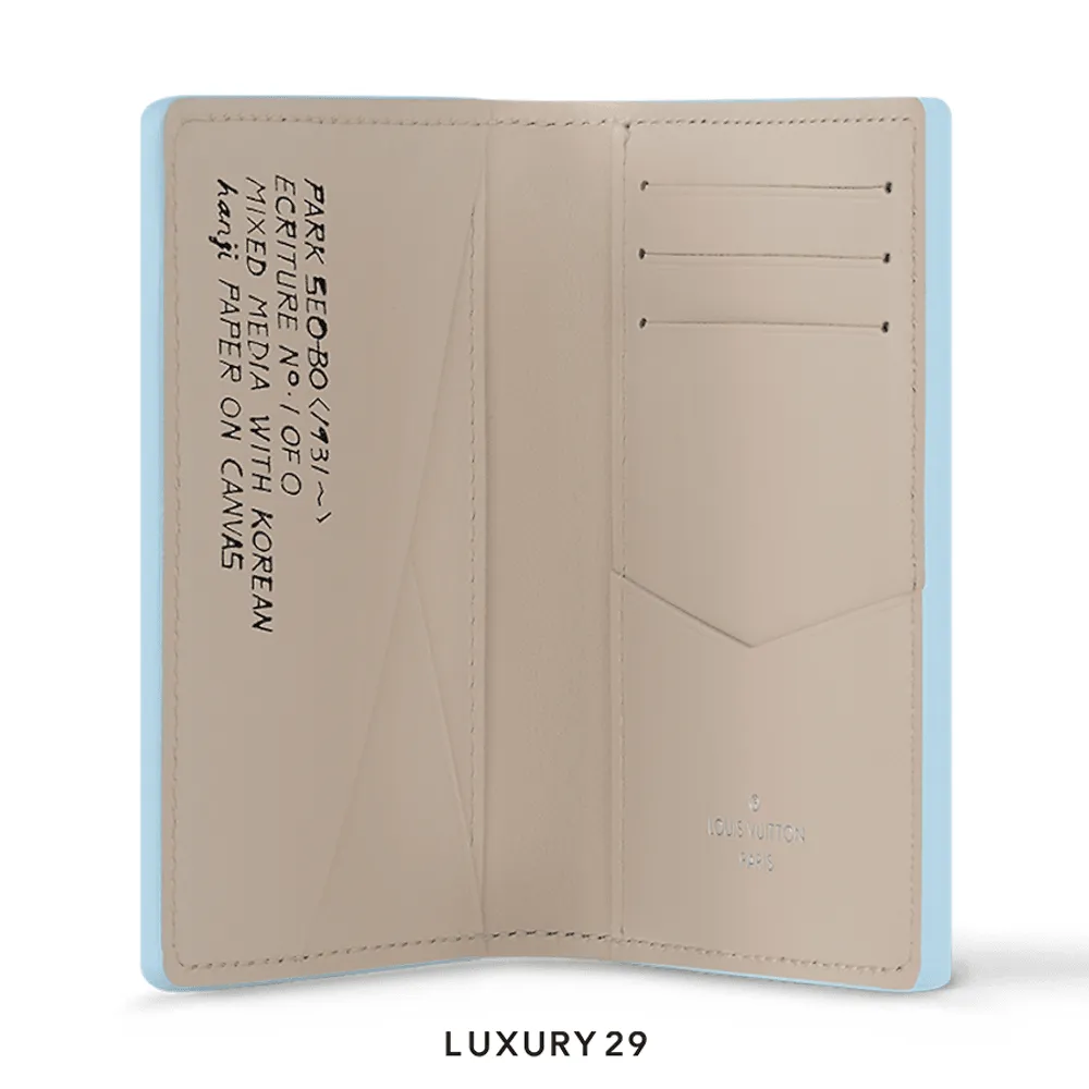 Louis Vuitton LV Pocket Organizer Air Blue(Small, Blue)