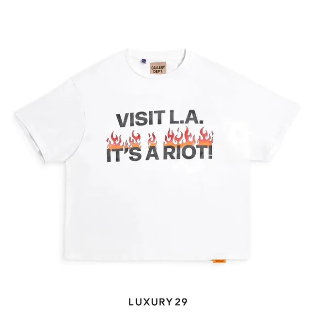 Gallery Dept. L.A. Riot Tee White