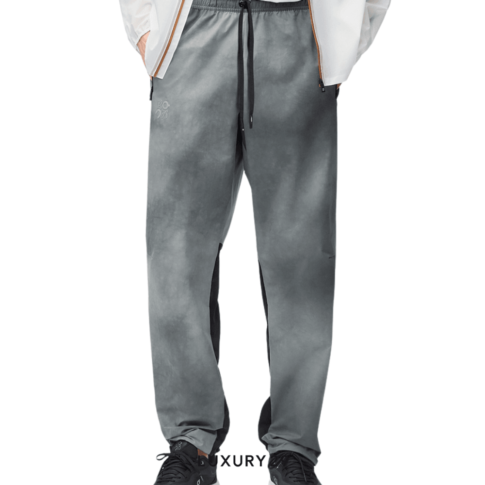 On x Loewe Tracksuit trousers in technical shell Grey/Multicolour(S, Grey)