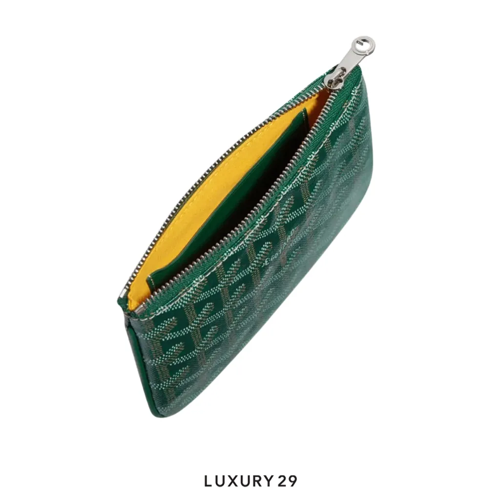Goyard Senat Mini Pouch Green(Small, Green)