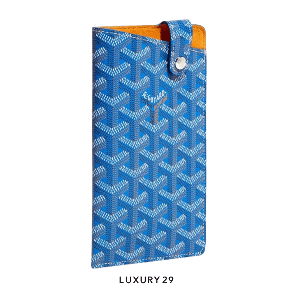 Goyard Montmartre GM Case Sky Blue(Large, Blue)