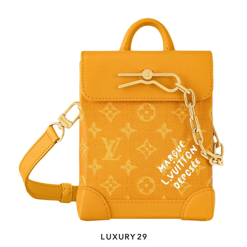 [SALE]ヴィトン Vuitton ナノ・スティーマー イエロー LOUIS VUITTON Damier Pop Nano Steamer Yellow 1430545