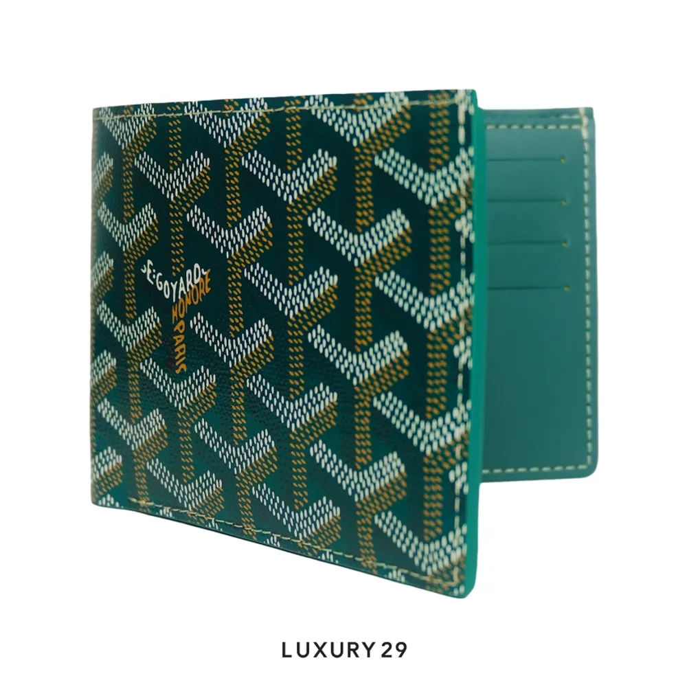 Goyard Victoire Wallet Green(Small, Green)