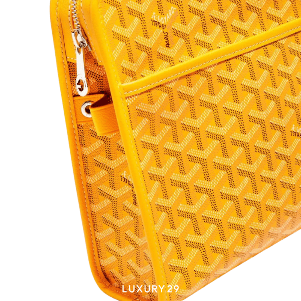 Goyard Jouvence GM Toiletry Bag Yellow(Large, Yellow)