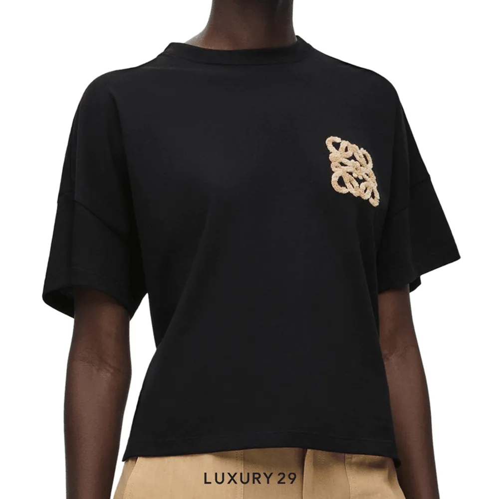 Loewe Boxy fit t-shirt in cotton Black(S, Black)