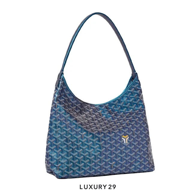 Goyard Boheme Hobo Bag 2024 Pearly Blue