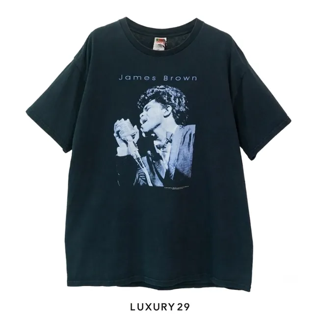 Not Applicable Vintage Jame Brown 2001 T-shirt Black