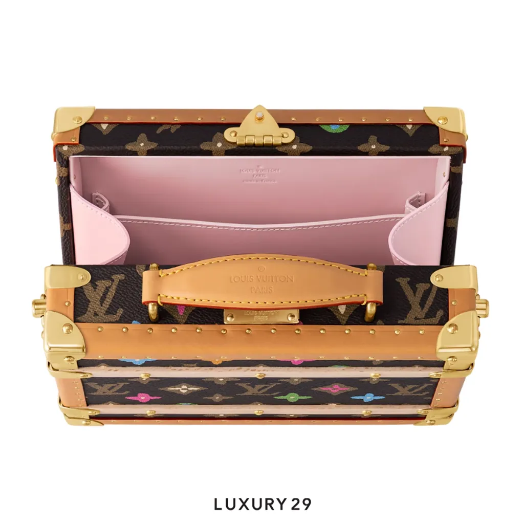 Louis Vuitton LV Handle Trunk Monogram Canvas Brown(Small, Brown)