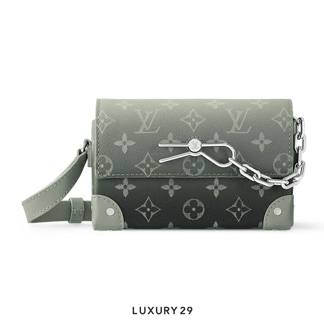 Louis Vuitton LV Steamer Werable Wallet Khaki Green