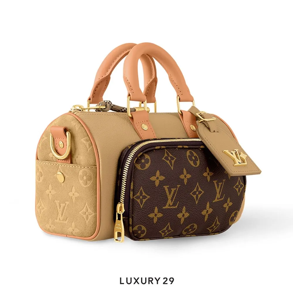 Louis Vuitton LV Keepall Bandouliere 25 Beige(Mini, Neutrals)