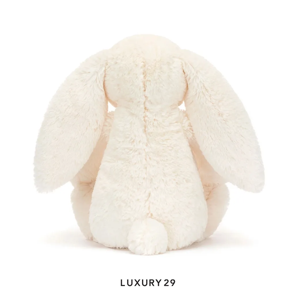 JellyCat Blossom Cream Bunny Berry(Small, White)