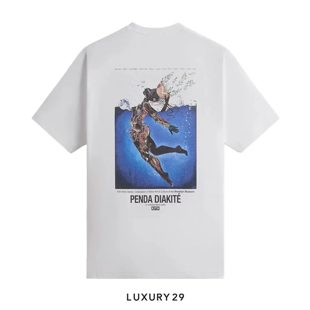 Kith for Penda Diakite Gallery Tee White(M, White)