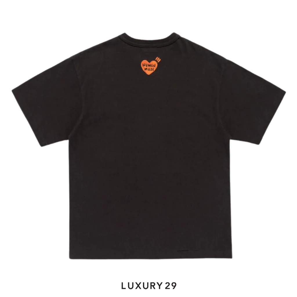 Human Made Polar Bear Graphic T-Shirt Black(S, Black)