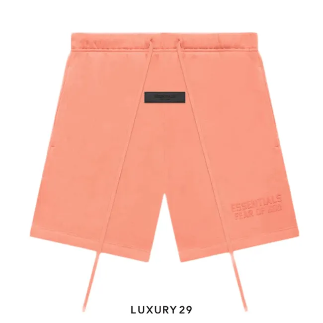 Essentials Fear Of God Sweatshorts Coral  (PF22)