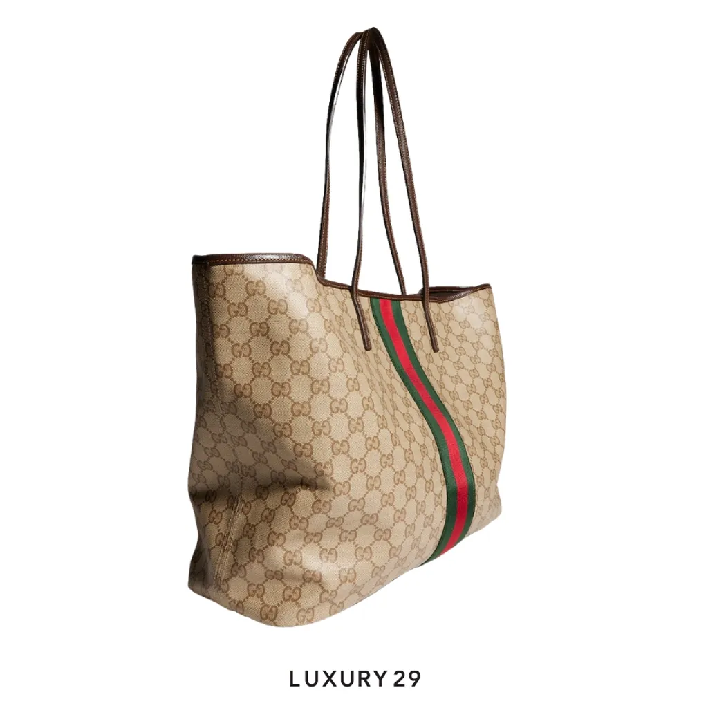Gucci Tribeca large tote bag Brown(Large, Brown)