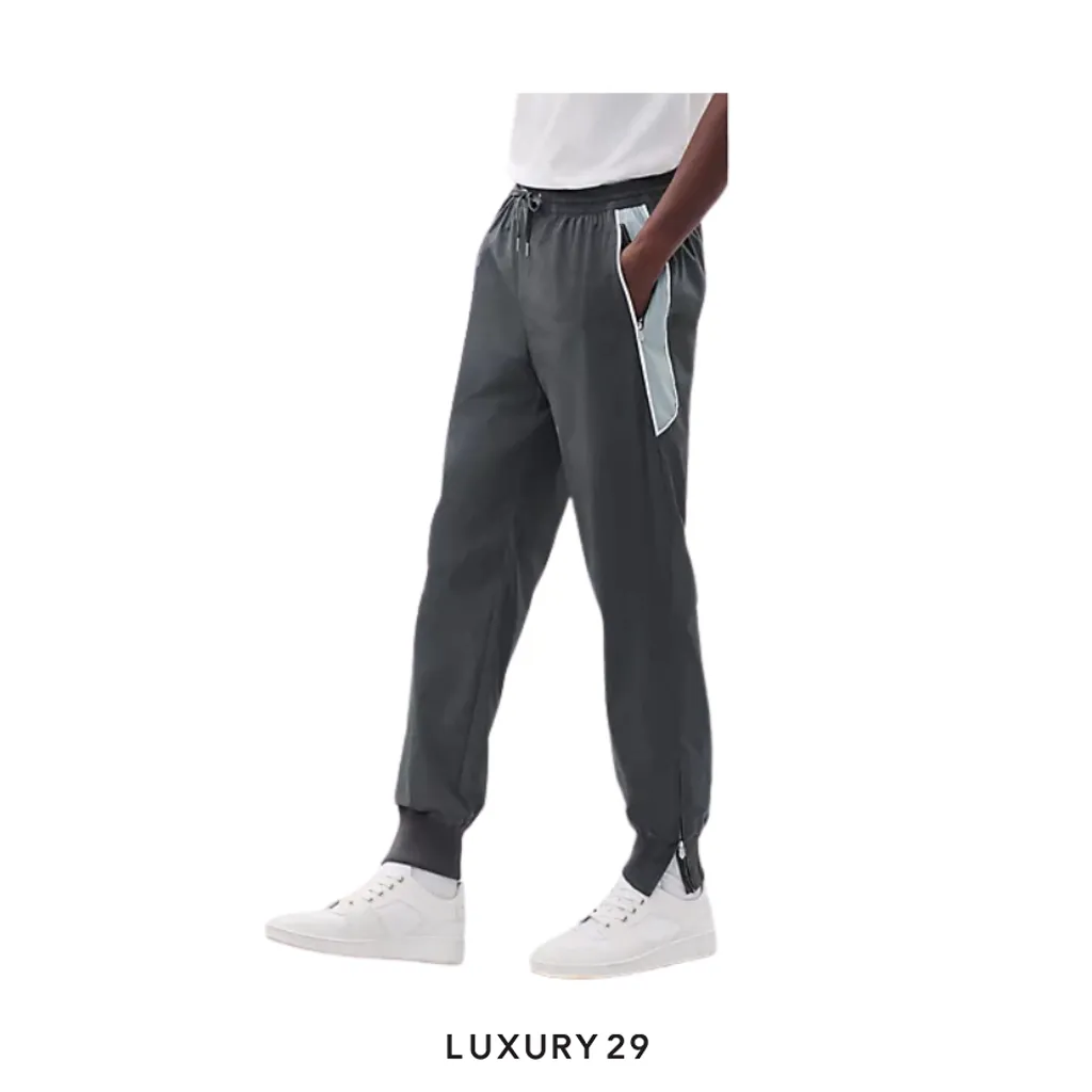 Hermes Sport Capsule Jogging Pants Orage(42, Grey)