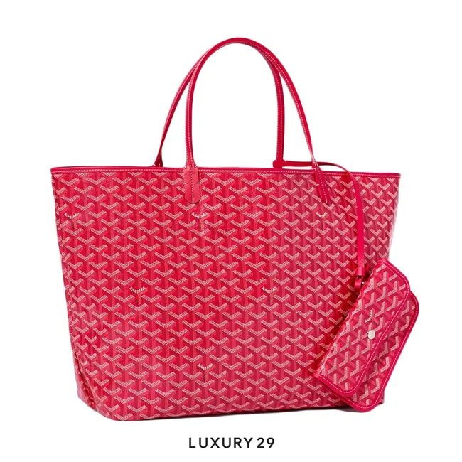 Goyard Saint Louis GM Bag Fuchsia