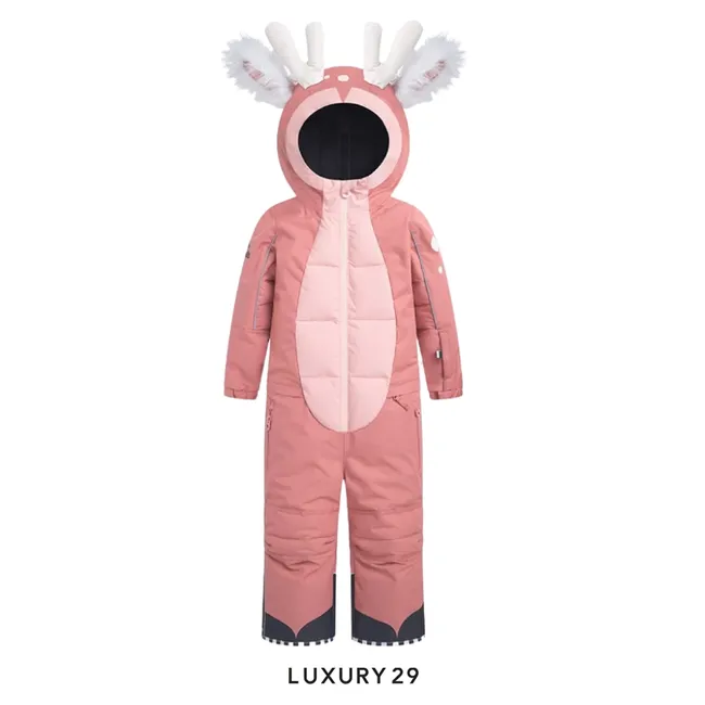 Weedo Kids Snowsuit OH DEER PINK