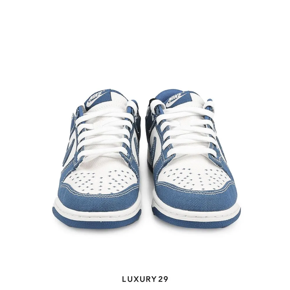 Nike Dunk Low Industrial Blue Sashiko(41, Blue)