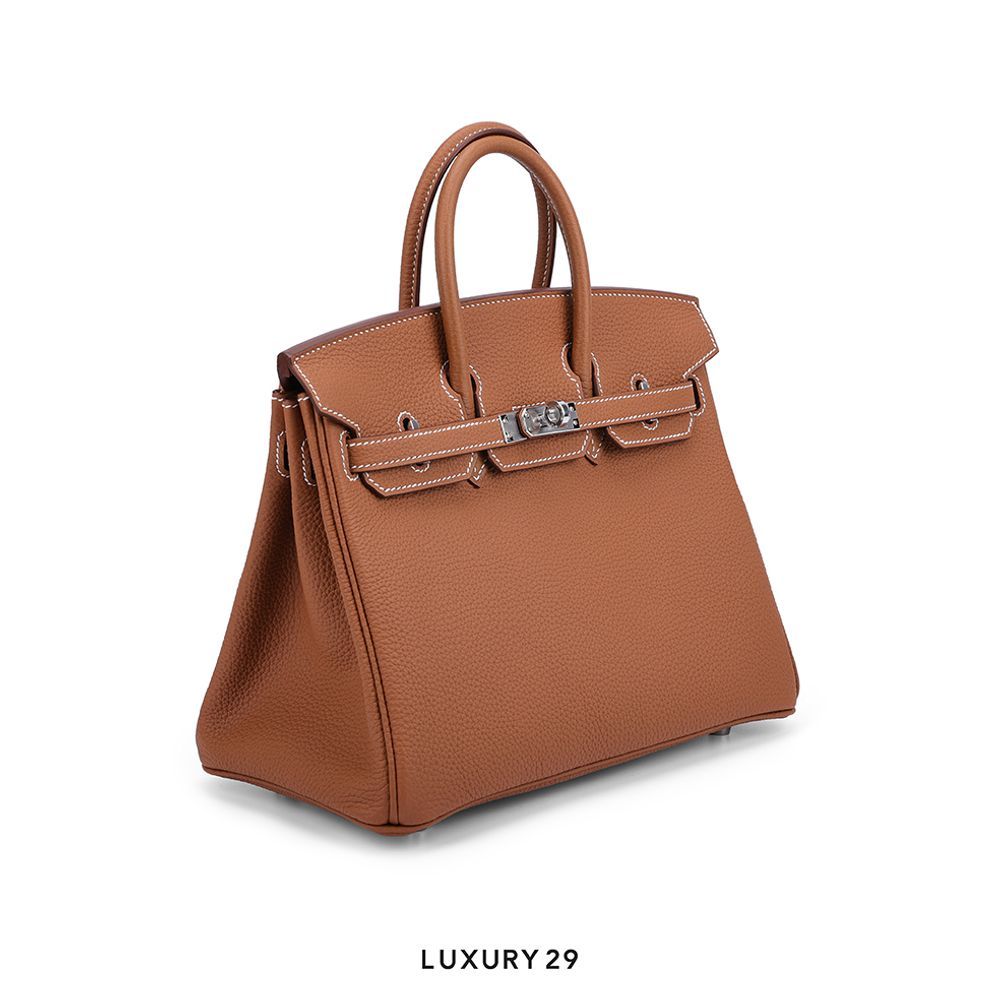 Hermes Birkin 25 Gold Togo Palladium Hardware / B Stamp (2023)(Small, Gold)