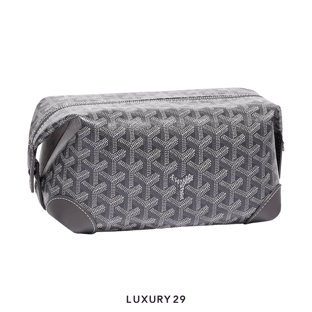 希少品◆入手困難♪【GOYARD】Bowling 25 グレー Toiletry Bag Goyard Bowling 25 Toiletry Bag Grey
