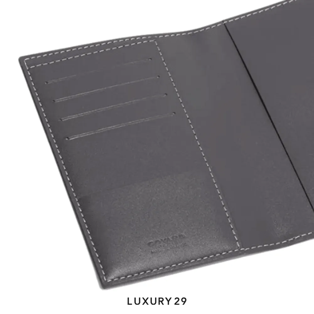 Goyard Grenelle Passport Cover Grey(Small, Grey)