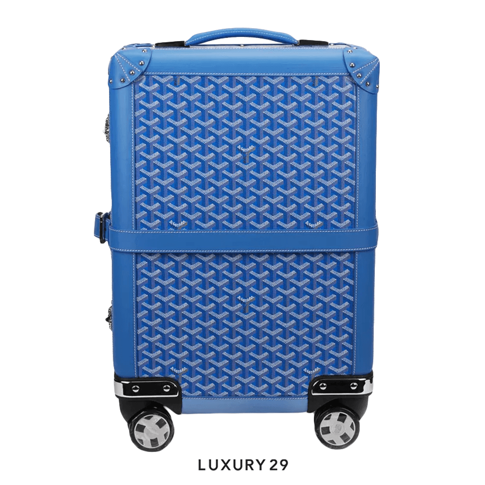 Goyard Bourget PM Trolley Case Sky Blue(Small, Blue)