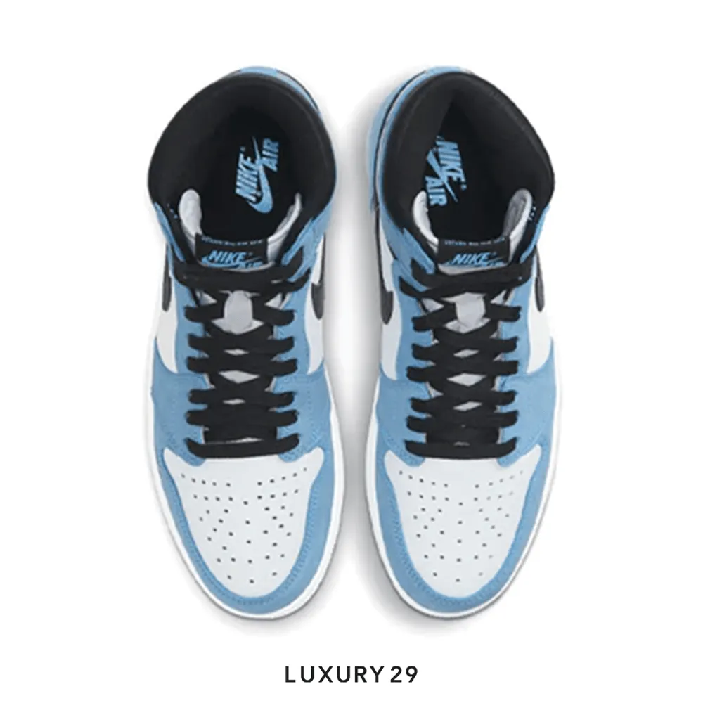 Nike Jordan 1 Retro High OG University Blue (GS)(M)(40, Blue)