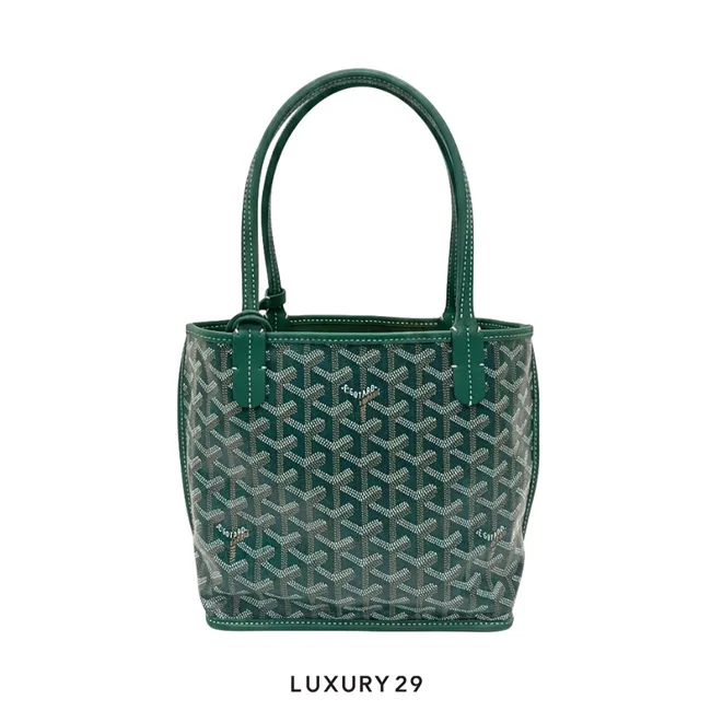 Goyard Anjou Mini Bag Green