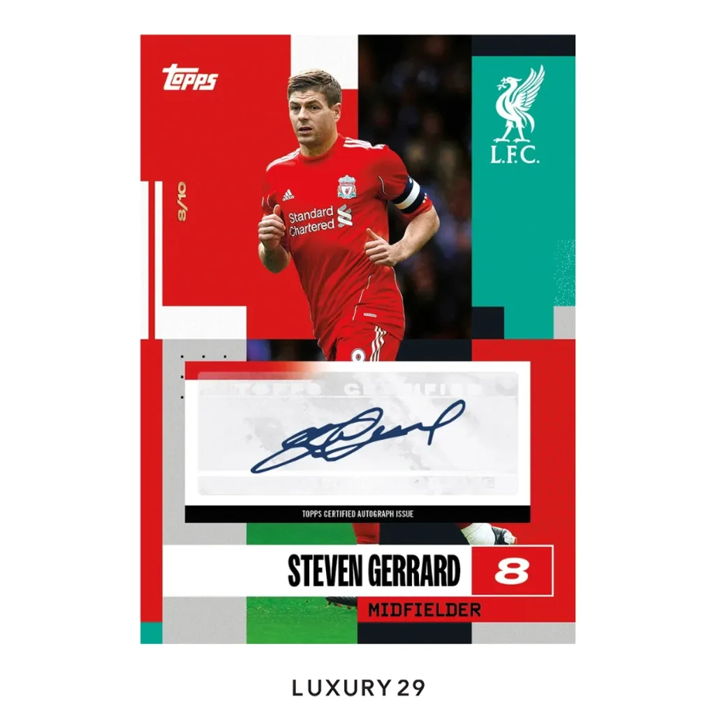 Topps Liverpool FC Team Set 2024/25(Small, Red)