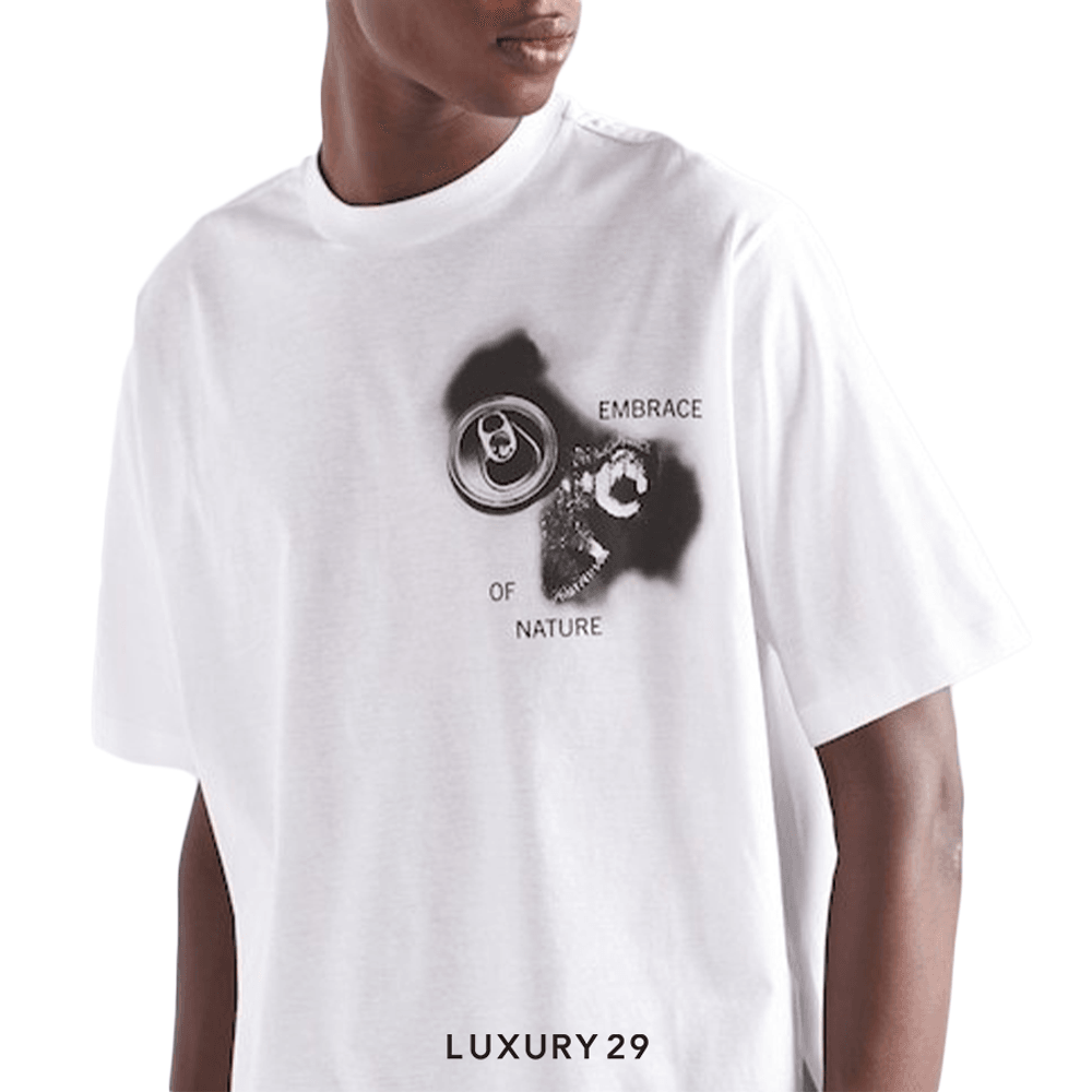 Prada Girocollo M/C Jersey CAN BIANCO