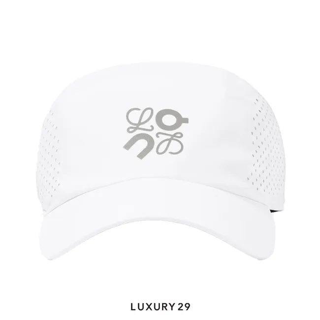 On x Loewe Cap in technical shell White