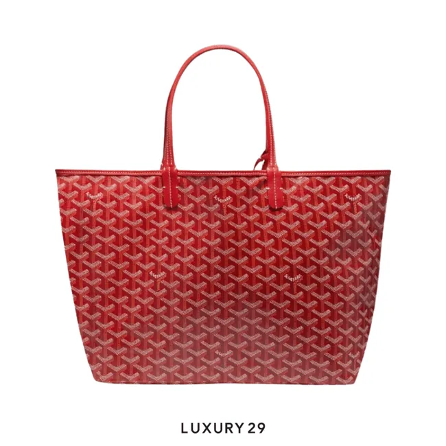 Goyard Saint Louis PM Bag Red